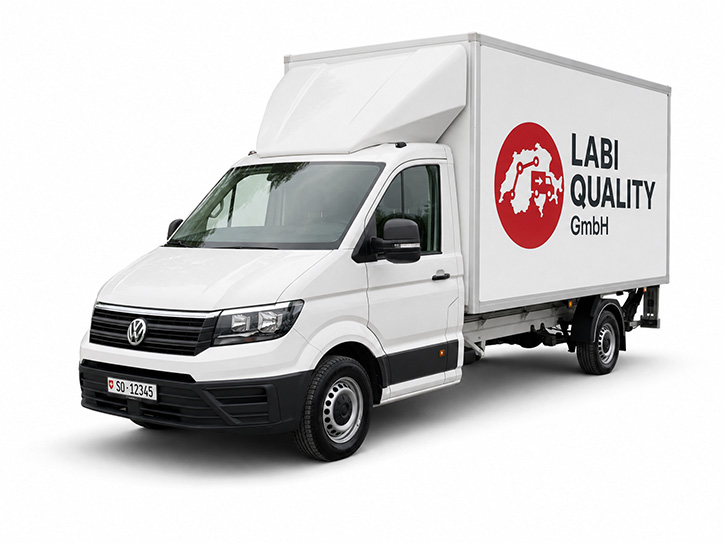VW Crafter mit Hebebühne